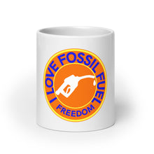 Load image into Gallery viewer, I Love Fossil Fuel mug