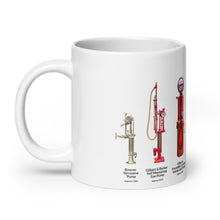 Load image into Gallery viewer, History of Gas Pumps mug