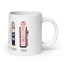 Load image into Gallery viewer, History of Gas Pumps mug
