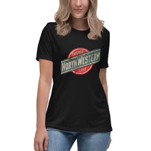 Load image into Gallery viewer, North Western Chicago Line Women's Relaxed T-Shirt