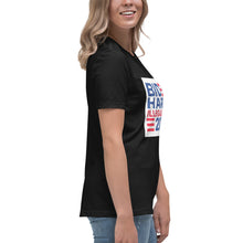 Load image into Gallery viewer, BIDEN HARRIS 2024 Illegals First Women's Relaxed T-Shirt