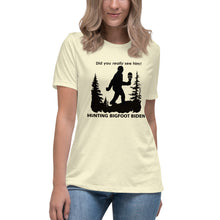 Load image into Gallery viewer, Bigfoot Biden Women's Relaxed T-Shirt