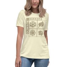 Load image into Gallery viewer, Climate Change Four Seasons Women's Relaxed T-Shirt