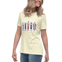 Load image into Gallery viewer, History of Gas Pumps Women's Relaxed T-Shirt