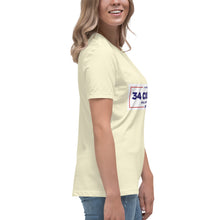 Load image into Gallery viewer, 34 Counts Still Voting for Trump Women's Relaxed T-Shirt