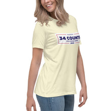 Load image into Gallery viewer, 34 Counts Still Voting for Trump 2024 Women's Relaxed T-Shirt