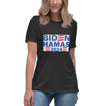 Load image into Gallery viewer, BIDEN HAMAS 2024 Women's Relaxed T-Shirt