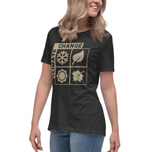 Load image into Gallery viewer, Climate Change Four Seasons Women's Relaxed T-Shirt
