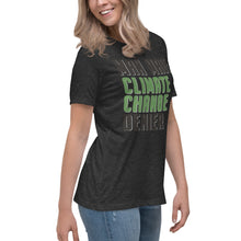 Load image into Gallery viewer, Man Made Climate Change Denier Women's Relaxed T-Shirt