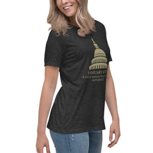 Load image into Gallery viewer, January 6th A Date That Will Live in Hyperbole Women's Relaxed T-Shirt