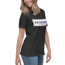 Load image into Gallery viewer, 34 Counts Still Voting for Trump 2024 Women's Relaxed T-Shirt