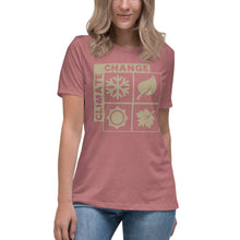Load image into Gallery viewer, Climate Change Four Seasons Women's Relaxed T-Shirt