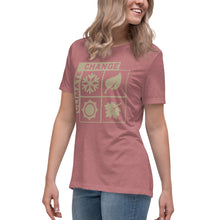 Load image into Gallery viewer, Climate Change Four Seasons Women's Relaxed T-Shirt