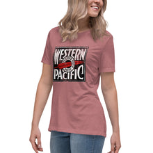 Load image into Gallery viewer, Western Pacific Railroad Women's Relaxed T-Shirt