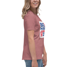 Load image into Gallery viewer, BIDEN HARRIS 2024 America Last Women's Relaxed T-Shirt