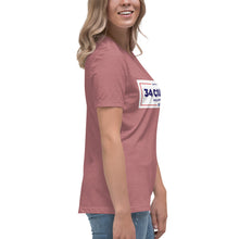 Load image into Gallery viewer, 34 Counts Still Voting for Trump 2024 Women's Relaxed T-Shirt