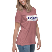 Load image into Gallery viewer, 34 Counts Still Voting for Trump 2024 Women's Relaxed T-Shirt