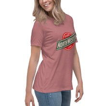 Load image into Gallery viewer, North Western Chicago Line Women's Relaxed T-Shirt