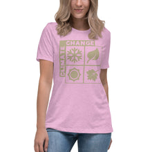 Load image into Gallery viewer, Climate Change Four Seasons Women's Relaxed T-Shirt