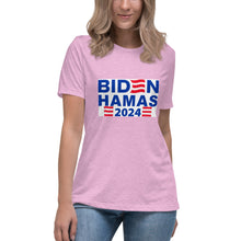 Load image into Gallery viewer, BIDEN HAMAS 2024 Women's Relaxed T-Shirt