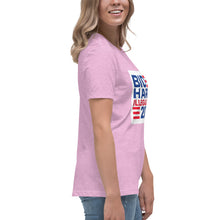 Load image into Gallery viewer, BIDEN HARRIS 2024 Illegals First Women's Relaxed T-Shirt