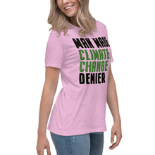 Load image into Gallery viewer, Man Made Climate Change Denier Women's Relaxed T-Shirt