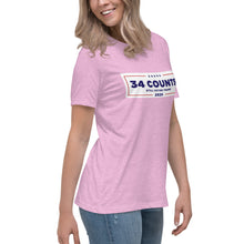 Load image into Gallery viewer, 34 Counts Still Voting for Trump 2024 Women's Relaxed T-Shirt
