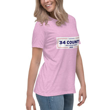 Load image into Gallery viewer, 34 Counts Still Voting for Trump Women's Relaxed T-Shirt