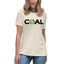 Load image into Gallery viewer, COAL: 100 Percent Organic Women's Relaxed T-Shirt