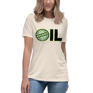 OIL: 100 Percent Organic Women's Relaxed T-Shirt