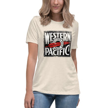 Load image into Gallery viewer, Western Pacific Railroad Women's Relaxed T-Shirt