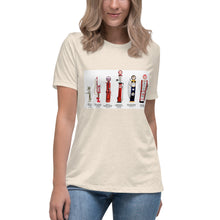 Load image into Gallery viewer, History of Gas Pumps Women's Relaxed T-Shirt
