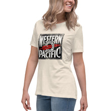 Load image into Gallery viewer, Western Pacific Railroad Women's Relaxed T-Shirt