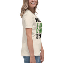 Load image into Gallery viewer, Man Made Climate Change Denier Women's Relaxed T-Shirt