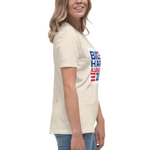 Load image into Gallery viewer, BIDEN HARRIS 2024 Illegals First Women's Relaxed T-Shirt
