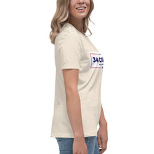 Load image into Gallery viewer, 34 Counts Still Voting for Trump 2024 Women's Relaxed T-Shirt