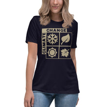 Load image into Gallery viewer, Climate Change Four Seasons Women's Relaxed T-Shirt
