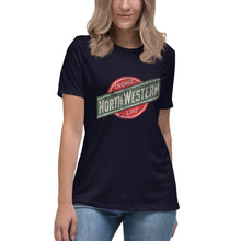 Load image into Gallery viewer, North Western Chicago Line Women's Relaxed T-Shirt