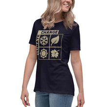 Load image into Gallery viewer, Climate Change Four Seasons Women's Relaxed T-Shirt