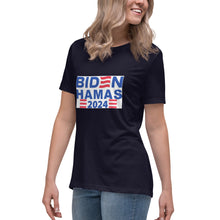 Load image into Gallery viewer, BIDEN HAMAS 2024 Women's Relaxed T-Shirt