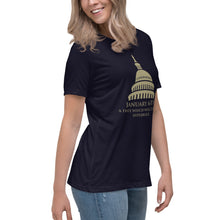 Load image into Gallery viewer, January 6th A Date That Will Live in Hyperbole Women's Relaxed T-Shirt