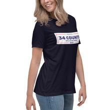 Load image into Gallery viewer, 34 Counts Still Voting for Trump 2024 Women's Relaxed T-Shirt