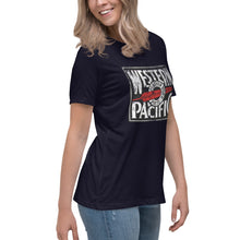 Load image into Gallery viewer, Western Pacific Railroad Women's Relaxed T-Shirt