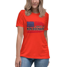 Load image into Gallery viewer, I Identify as Non-Bidenary Women's Relaxed T-Shirt
