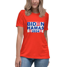 Load image into Gallery viewer, BIDEN HAMAS 2024 Women's Relaxed T-Shirt