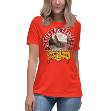 Load image into Gallery viewer, Denver and Rio Grande Railroad Scenic Route Women's Relaxed T-Shirt