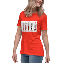 Load image into Gallery viewer, History of Gas Pumps Women's Relaxed T-Shirt