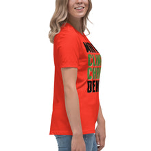 Load image into Gallery viewer, Man Made Climate Change Denier Women's Relaxed T-Shirt