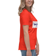 Load image into Gallery viewer, 34 Counts Still Voting for Trump Women's Relaxed T-Shirt