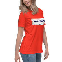 Load image into Gallery viewer, 34 Counts Still Voting for Trump 2024 Women's Relaxed T-Shirt